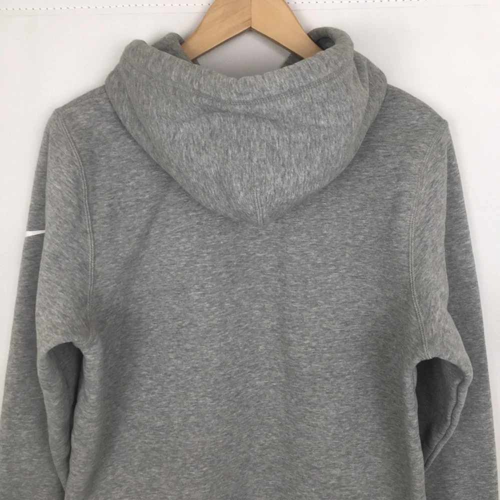 Nike NFL Denver Broncos Super Bowl 50 “Champions” Hoodie Sweatshirt Gray Men’s S
